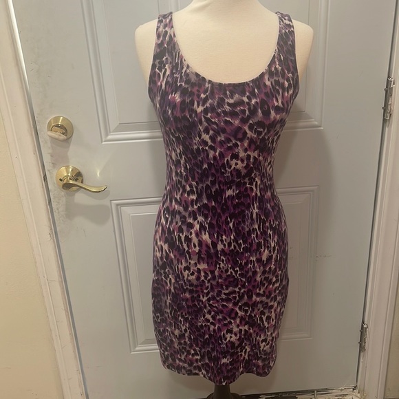 Leopard Print Dress - Picture 3 of 5